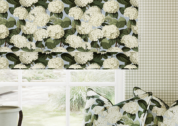 Annabelle, Cornflower - Twist&Fit Roman Blind - Image 5